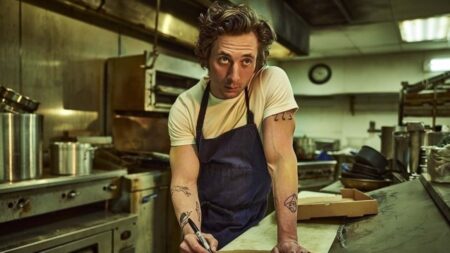 Jeremy Allen White como Carmy em O Urso (Reprodução / FX)
