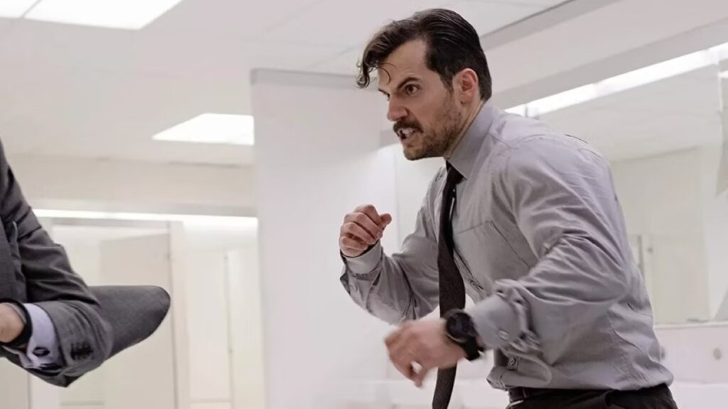 Henry Cavill em Missão: Impossível - Efeito Fallout (Reprodução)