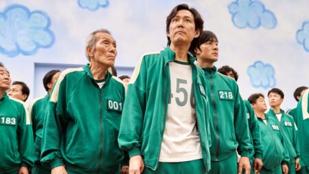 Lee Jung-jae em cena de Round 6 (Divulgação / Netflix)