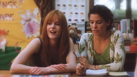 Nicole Kidman e Sandar Bullock em Da Magia à Sedução (Reprodução)
