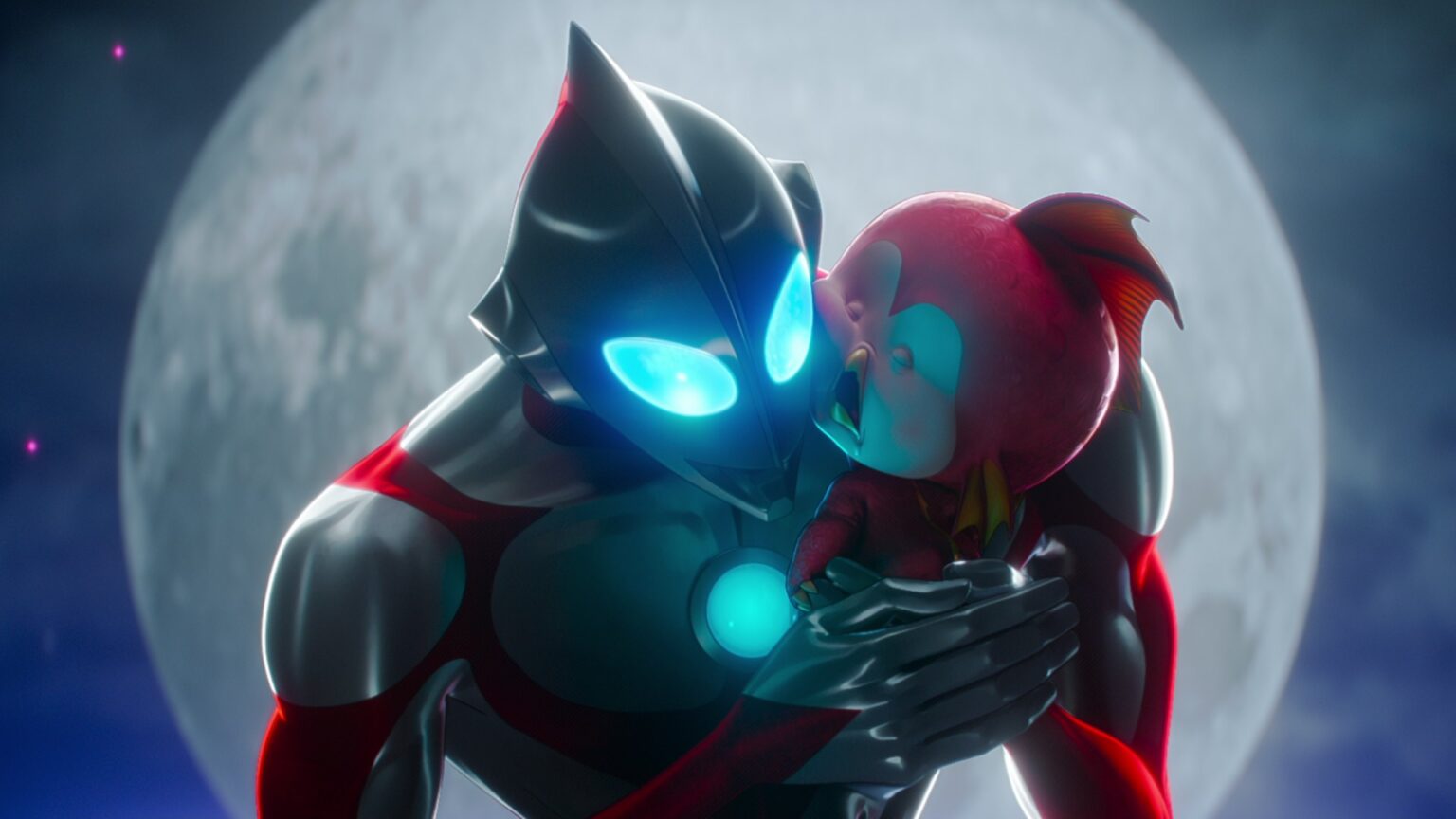 Animação do Ultraman da Netflix recebe ótimas avaliações dos críticos Ultraman: A Ascensão (Divulgação / Netflix)