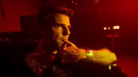 Zachary Quinto em American Horror Story (Reprodução)