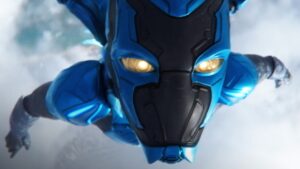 Xolo Maridueña como Besouro Azul em Besouro Azul (Reprodução / DC)