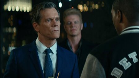Kevin Bacon como Capitão Grant em Um Tira da Pesada 4: Axel Foley (Divulgação / Netflix)