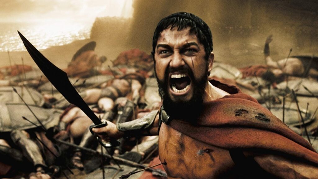 300 ganhará série de televisão, descubra os detalhes Gerard Butler como Leônidas em 300 (Reprodução)