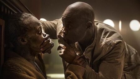 Primeiras impressões de Um Lugar Silencioso: Dia Um são positivas Djimon Hounsou e Lupita Nyong'o em Um Lugar Silencioso: Dia Um (Reprodução)