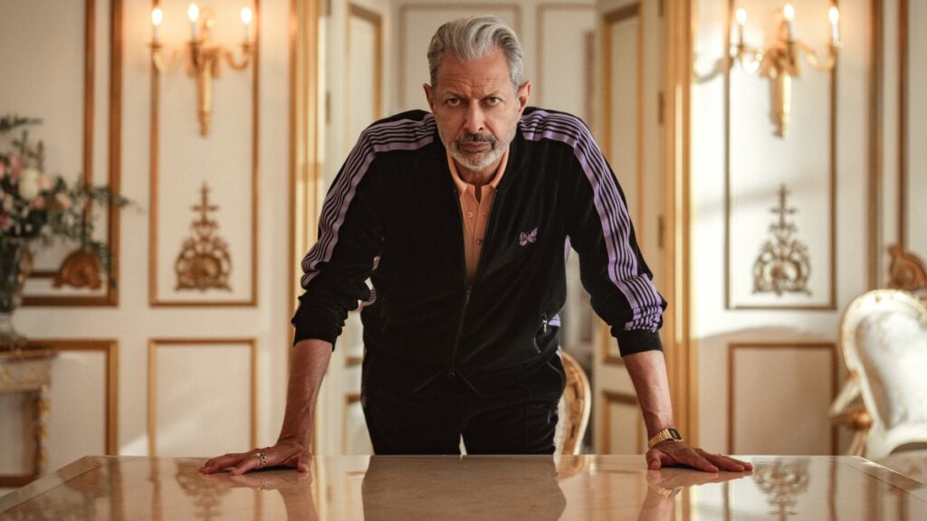 Jeff Goldblum como Zeus em KAOS (Divulgação / Netflix)