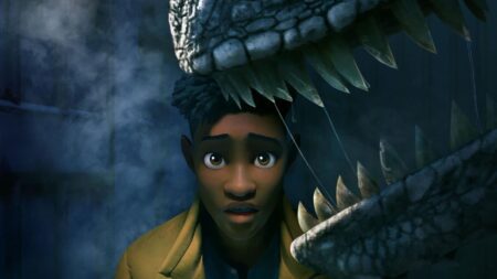 Darius em Jurassic World: Teoria do Caos (Divulgação / DreamWorks)