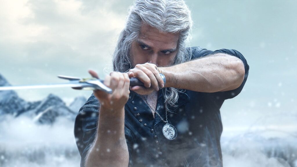 The Witcher: Roteiros da 5ª temporada estão finalizados Henry Cavill como Geralt em cena de The Witcher (Reprodução / Netflix)
