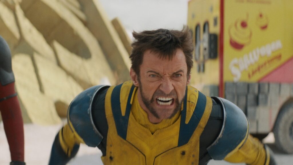 Hugh Jackman como Wolverine em cena de Deadpool & Wolverine (Reprodução / Marvel)