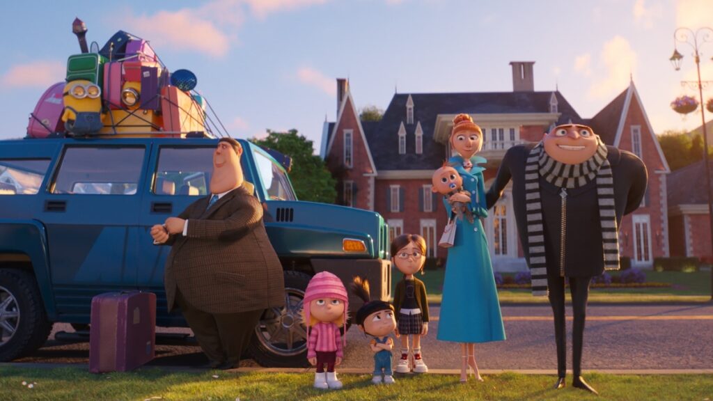Mais de cinco milhões de pessoas já assistiram Meu Malvado Favorito 4 Cena de Meu Malvado Favorito 4 (Reprodução / Universal Pictures)