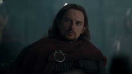 Jack Parry-Jones como Willem Blackwood em A Casa do Dragão (Reprodução / HBO)