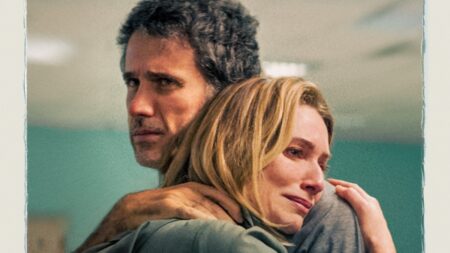 Letícia Spiller e Eriberto Leão no cartaz de Inexplicável (Divulgação / Clube Filmes)