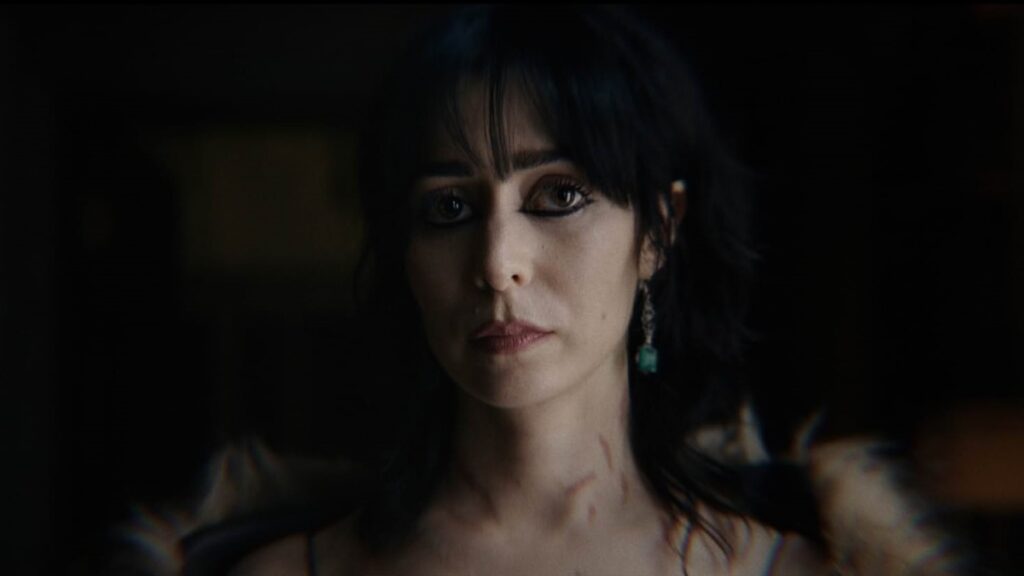 Cristin Milioti como Sofia Falcone em Pinguim (Reprodução / HBO)