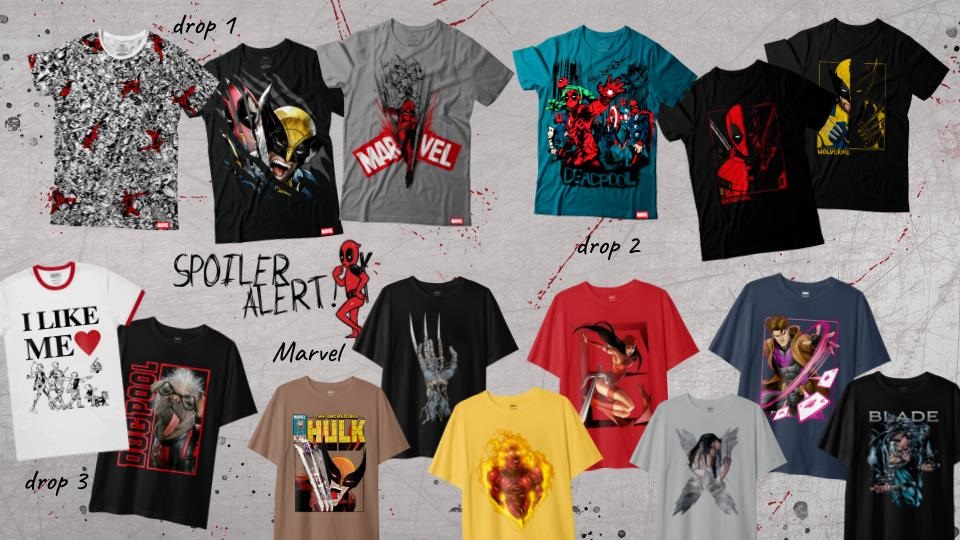 Piticas lança coleção inspirada em Deadpool & Wolverine 2 (Divulgação / Piticas)