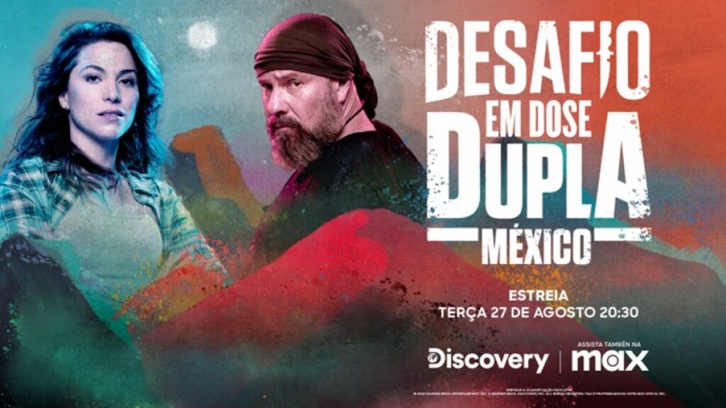 Desafio em Dose Dupla: Série de sobrevivência chega na Max Desafio em Dose Dupla (Divulgação / Max)