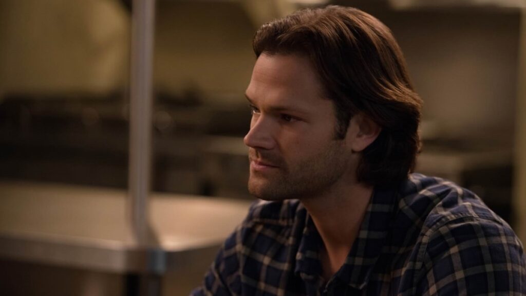 Jared Padalecki encontra novo papel em série após cancelamento de Walker Jared Padalecki como Sam Winchester em Sobrenatural (Reprodução)