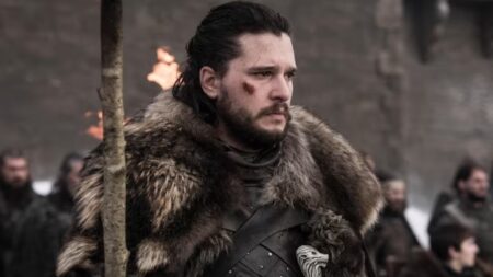 Kit Harington como Jon Snow em cena de Game of Thrones (Reprodução / HBO)