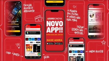 AdoroCinema lança app para fãs de streamings e cinéfilos (Divulgação)