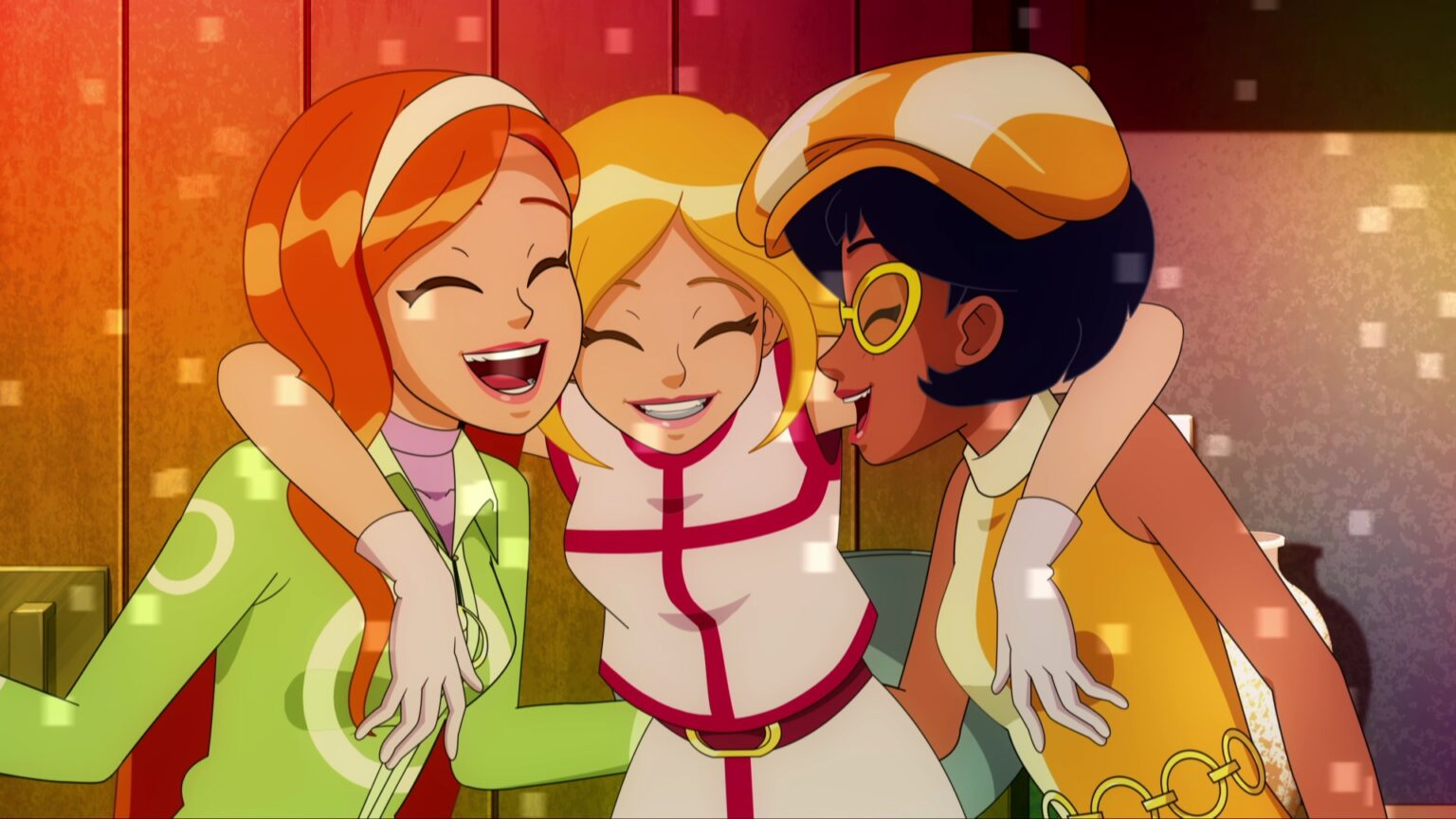 Sétima temporada de Três Espiãs Demais estreia na Max Sam, Clover e Alex em Três Espiãs Demais (Reprodução)