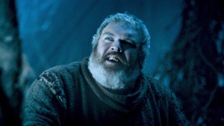 Kristian Nairn com Hodro em Game of Thrones (Reprodução / HBO)