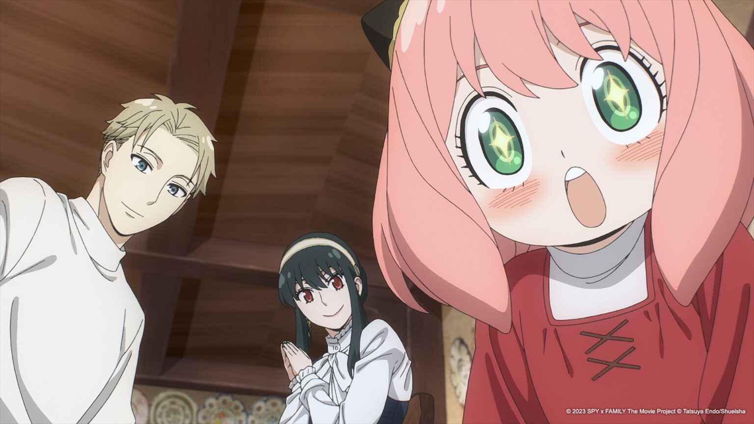 SPY x FAMILY Código: Branco chega na Crunchyroll Loid, Yor e Anya em cena de SPY X FAMILY Código Branco (Divulgação / Crunchyroll)