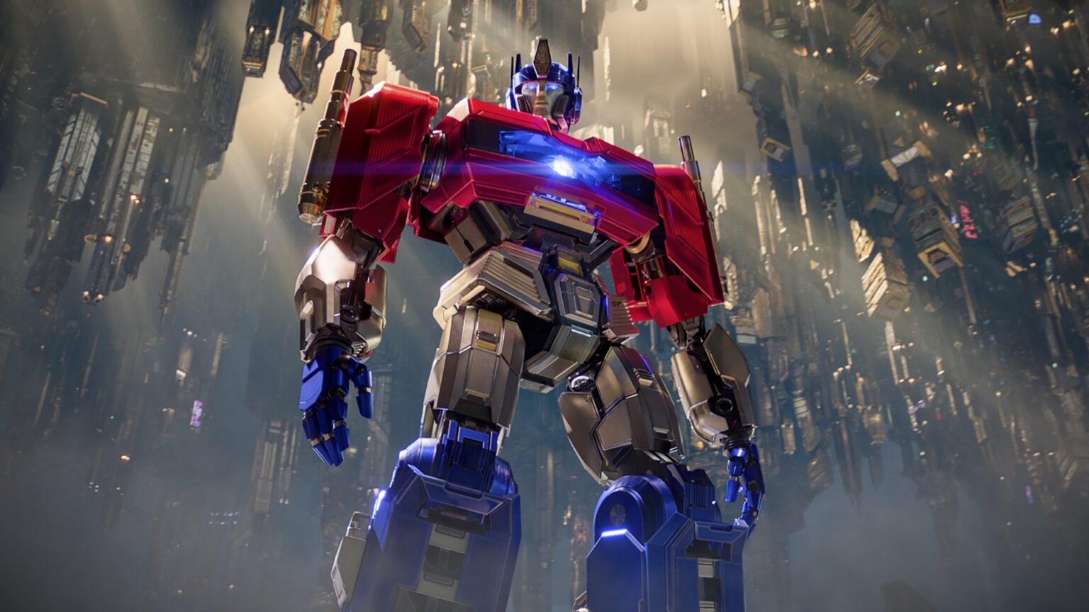 Transformers: O Início terá sessão especial para fãs Optimus Prime em Transformers: O Inícios (Reprodução / Paramount)