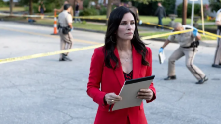 Courteney Cox como Gale Weathers em Pânico