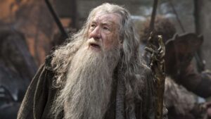 Ian McKellen como Gandalf em O Senhor dos Anéis (Reprodução / New Line Cinema)