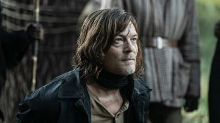 Norma Reedus como Daryl Dixon em The Walking Dead: Daryl Dixon (Reproduçao)