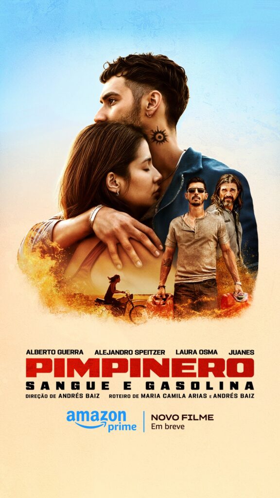 Prime Video divulga trailer e cartaz de Pimpinero: Sangue e Gasolina 1 Cartaz de Pimpinero: Sangue e Gasolina (Divulgação / Prime Video)