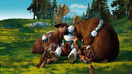 Com visual deslumbrante, Robô Selvagem conta uma história emocionante e divertida Robô Selvagem (Divulgação / DreamWorks)