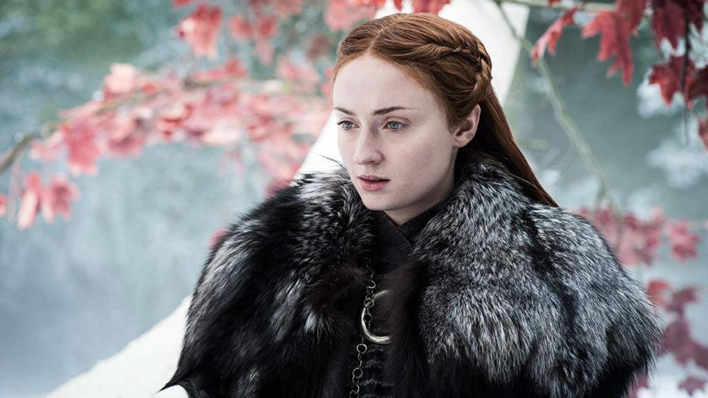 Sophie Turner como Sansa Stark em Game of Thrones (Reprodução/HBO)