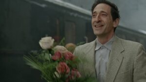 Adrien Brody em O Brutalista (Reprodução / Universal Pictures)