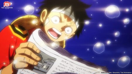 Luffy em One Piece (Reprodução / Toei Animation)