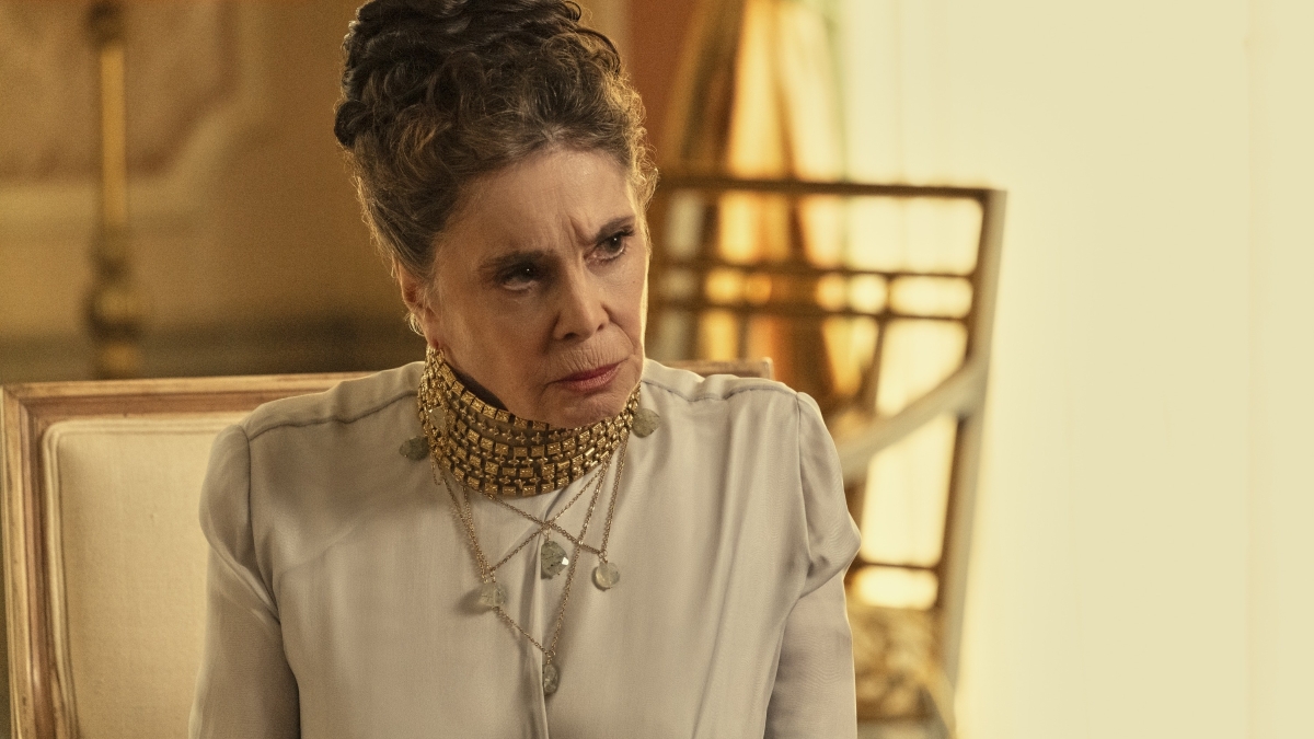 Quem é quem em Megalópolis? Conheça os personagens do novo filme de Francis Ford Coppola 8 Talia Shire como Constance Crassus Catilina em Megalópolis (Reprodução)