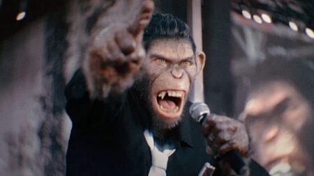 Robbie Williams em Better Man (Reprodução / Diamond Films)