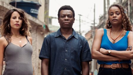 Andréia Horta, Alexandre Rodrigues e Roberta Rodrigues (Divulgação / HBO)