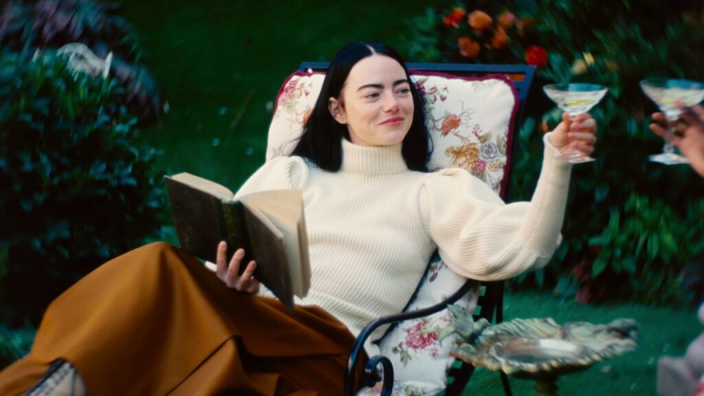Cinema e Psicologia: BELAScomASAS debate dilemas contemporâneos com Pobres Criaturas Emma Stone como Bella Baxter em Pobre Criaturas (Reprodução)