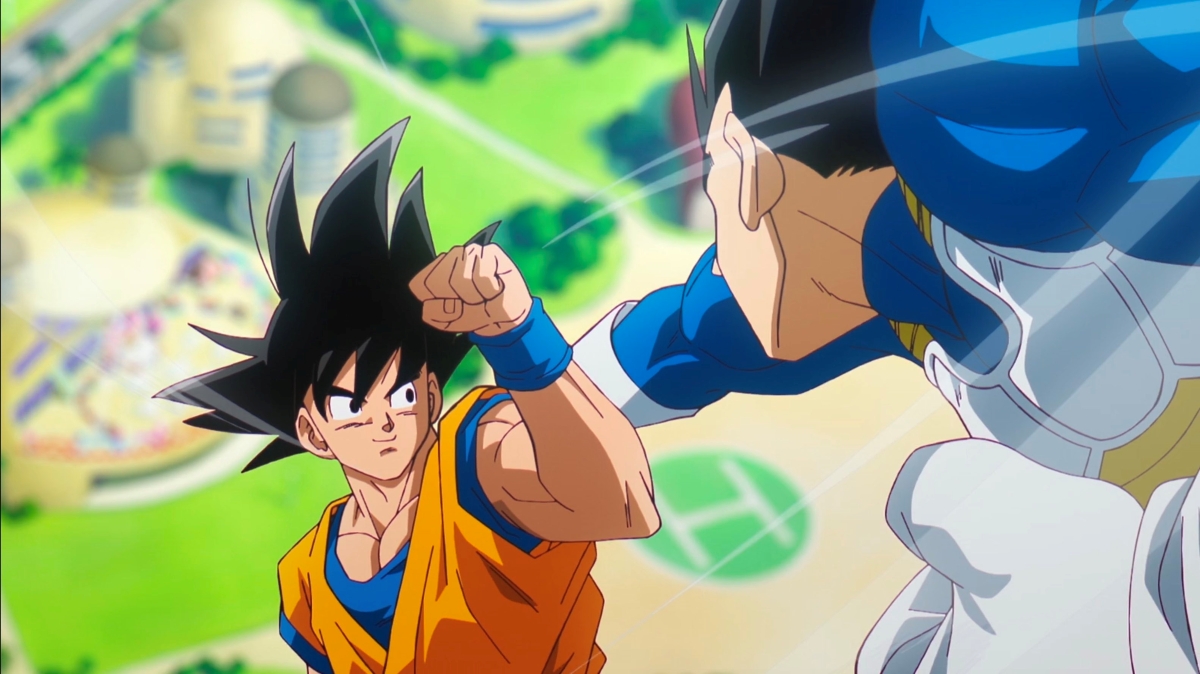 Primeiro episódio de Dragon Ball DAIMA é cheio de lembranças e conspirações 2 Goku e Vegeta em Dragon Ball Daima (Reprodução / Crunchyroll)