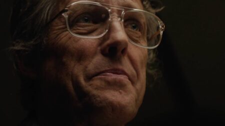 Hugh Grant em Herege (Reprodução / Diamond Films)