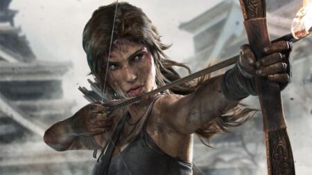 Lara Croft em Tom Raider (Reprodução)