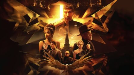 Cartaz de Megalópolis (Divulgação / Lionsgate)