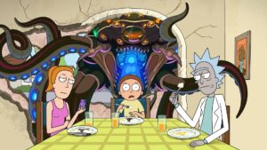 Summer, Morty e Rick em Rick and Morty (Reprodução / Adult Swim)