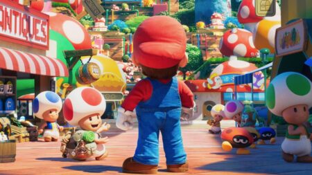 Toad e Mario em Super Mario Bros. - O Filme (Reprodução / Universal Pictures)