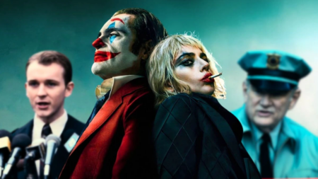 Joaquin Pheonix e Lady Gaga em Coringa: Delírio a Dois