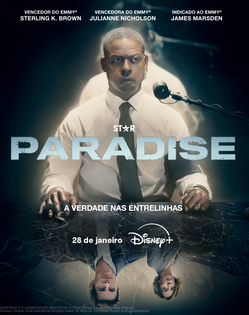 Disney+ divulga trailer e poster de Paradise, nova série de drama 1 Poster oficial de Paradise, nova serie de drama do Disney+