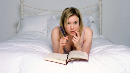 Renée Zellweger em O Diário de Bridget Jones (Reprodução)