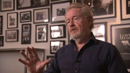 Ridley Scott em Trespassing Bergman (Reprodução)