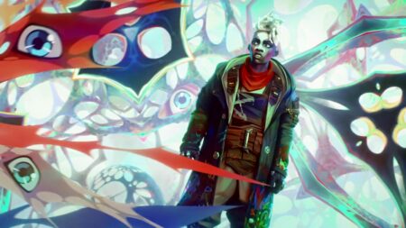 Elenco de Arcane estará pela primeira vez no Brasil para painel na CCXP24 Ekko em Arcane (Reprodução / Netflix)